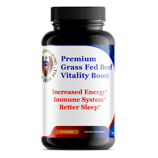 Premium Grass Fed Beef Vitality Boost